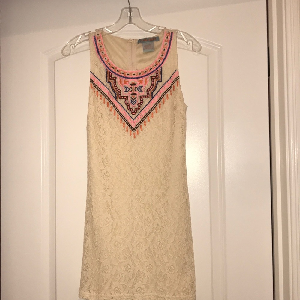 Small Ivory laced Boutique dress